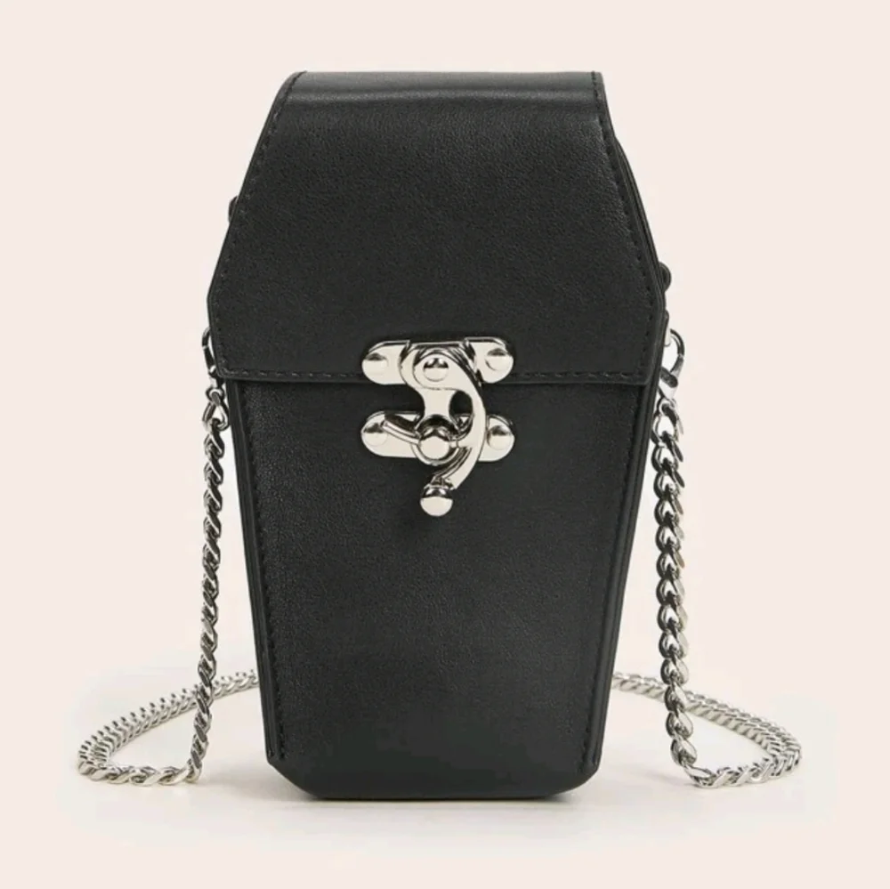 GONE SOON Coffin Crossbody Purse Bag - Picture 6 of 8